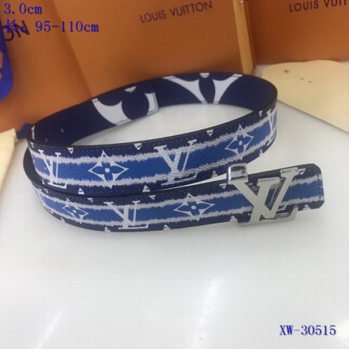 Super Perfect Quality LV Belts(100% Genuine Leather Steel Buckle)-4399