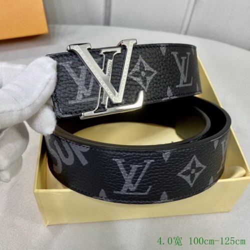 Super Perfect Quality LV Belts(100% Genuine Leather Steel Buckle)-2910
