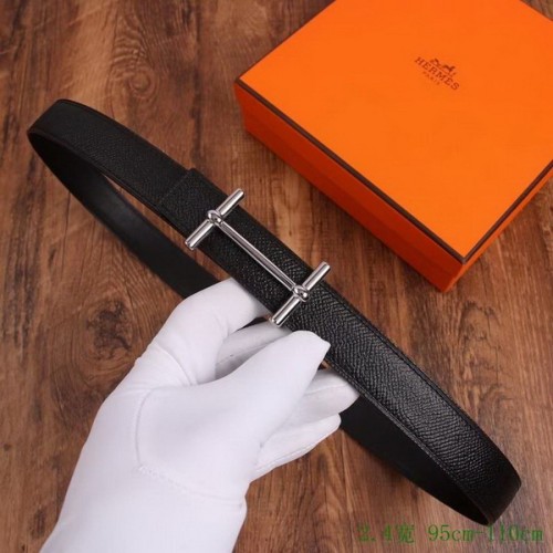 Super Perfect Quality Hermes Belts(100% Genuine Leather,Reversible Steel Buckle)-933