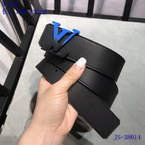 Super Perfect Quality LV Belts(100% Genuine Leather Steel Buckle)-3622