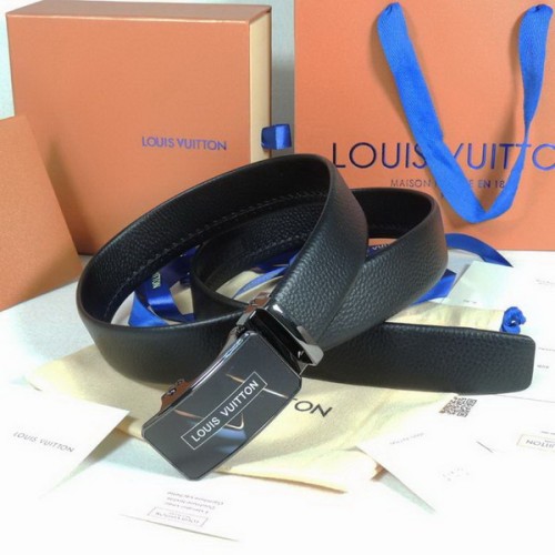 Super Perfect Quality LV Belts(100% Genuine Leather Steel Buckle)-4196