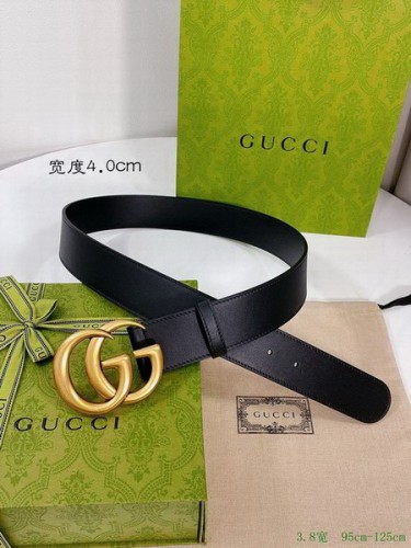 Super Perfect Quality G Belts(100% Genuine Leather,steel Buckle)-3617