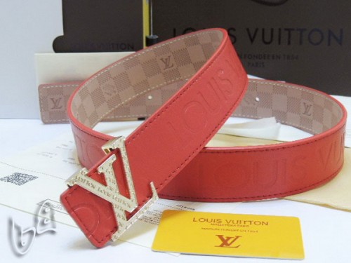 Super Perfect Quality LV Belts(100% Genuine Leather Steel Buckle)-4223