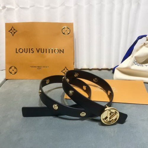 Super Perfect Quality LV Belts(100% Genuine Leather Steel Buckle)-4311