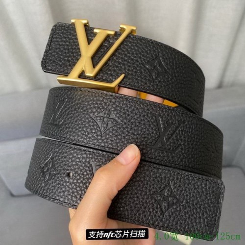 Super Perfect Quality LV Belts(100% Genuine Leather Steel Buckle)-2941