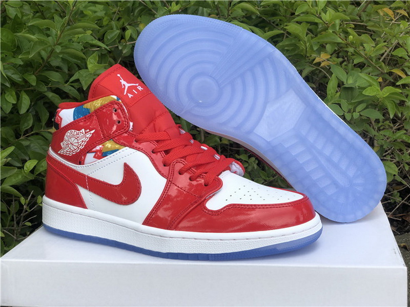 Red Authentic Jordan US$ 130.00 - Authentic Air Jordan 1 Mid Red White GS - www.gogoyeezy.cn