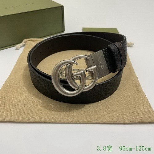 Super Perfect Quality G Belts(100% Genuine Leather,steel Buckle)-2812
