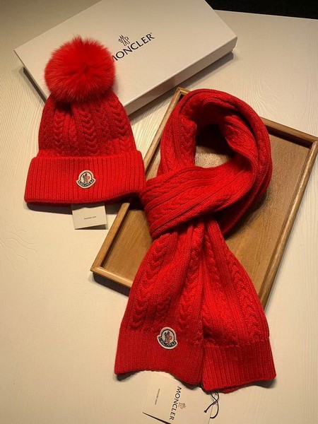 Moncler Wool Cap Scarf AAA-300
