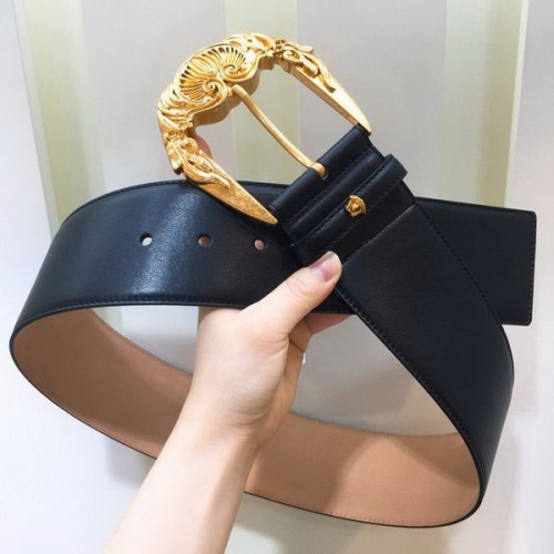 Super Perfect Quality Versace Belts(100% Genuine Leather,Steel Buckle)-895