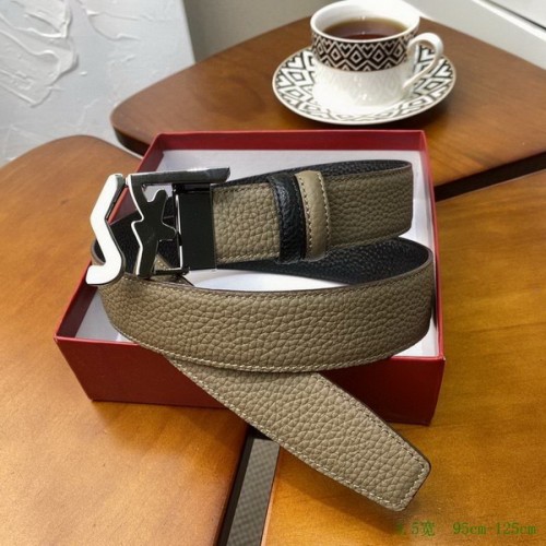 Super Perfect Quality Ferragamo Belts(100% Genuine Leather,steel Buckle)-1601