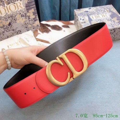 Super Perfect Quality Dior Belts(100% Genuine Leather,steel Buckle)-643