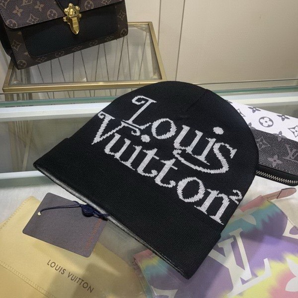 LV Wool Cap Scarf AAA-195