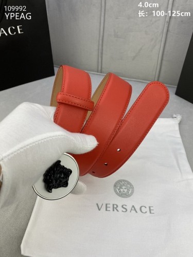 Super Perfect Quality Versace Belts(100% Genuine Leather,Steel Buckle)-910