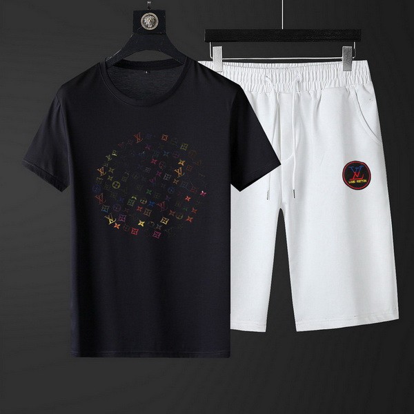 LV short sleeve men suit-111(M-XXXXL)