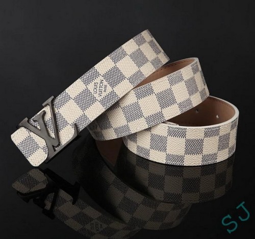 Super Perfect Quality LV Belts(100% Genuine Leather Steel Buckle)-3696