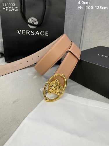 Super Perfect Quality Versace Belts(100% Genuine Leather,Steel Buckle)-899