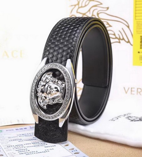 Super Perfect Quality Versace Belts(100% Genuine Leather,Steel Buckle)-1190