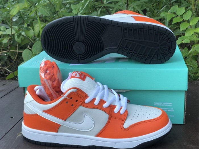Authentic Nike SB Dunk Low Orange Beige