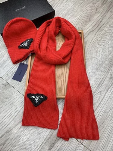 Prada Wool Cap Scarf AAA-079