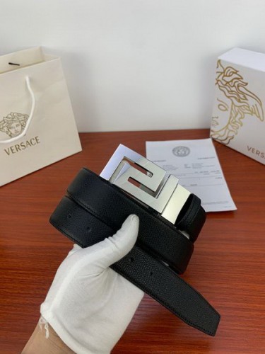 Super Perfect Quality Versace Belts(100% Genuine Leather,Steel Buckle)-1598