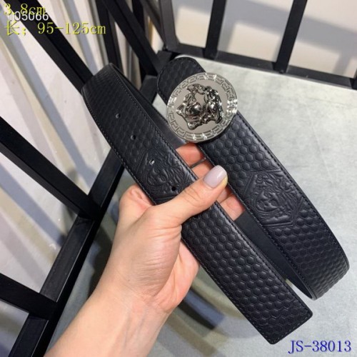 Super Perfect Quality Versace Belts(100% Genuine Leather,Steel Buckle)-1240