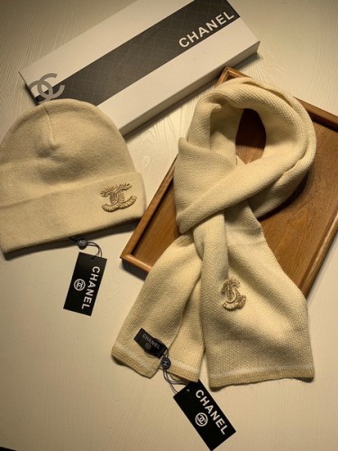 CHAL Wool Cap Scarf AAA-170