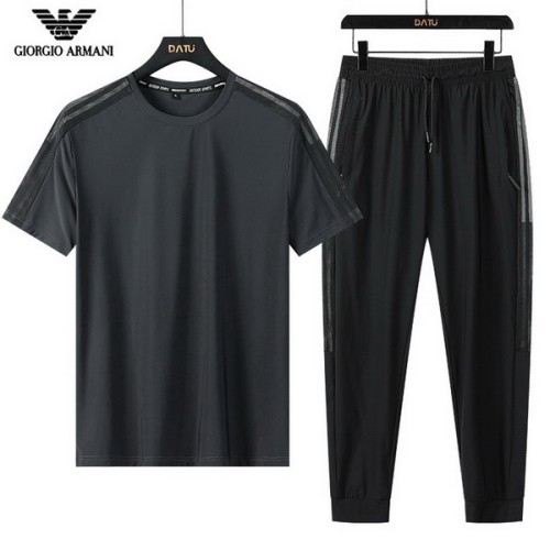 Armani short sleeve suit men-081(M-XXXL)