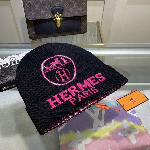 Hermes Wool Cap Scarf AAA-030