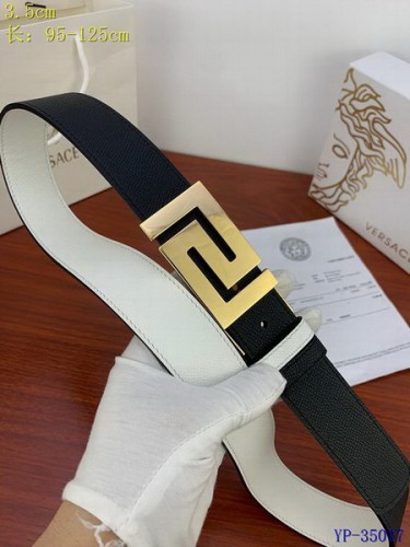 Super Perfect Quality Versace Belts(100% Genuine Leather,Steel Buckle)-595