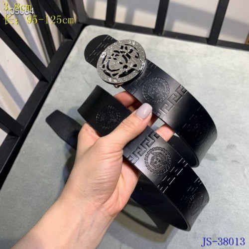 Super Perfect Quality Versace Belts(100% Genuine Leather,Steel Buckle)-1242