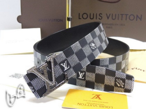 Super Perfect Quality LV Belts(100% Genuine Leather Steel Buckle)-4234