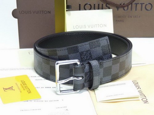 Super Perfect Quality LV Belts(100% Genuine Leather Steel Buckle)-4193