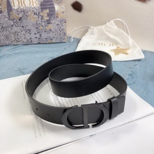 Super Perfect Quality Dior Belts(100% Genuine Leather,steel Buckle)-1002