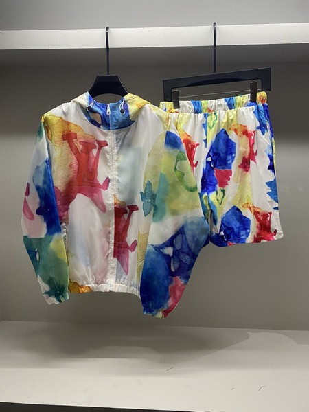 LV short sleeve men suit-113(S-XL)