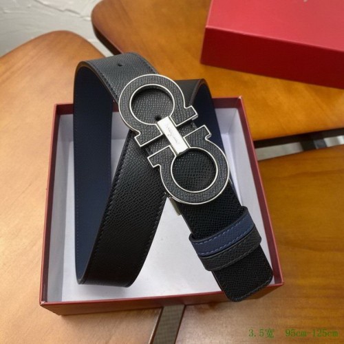 Super Perfect Quality Ferragamo Belts(100% Genuine Leather,steel Buckle)-1592