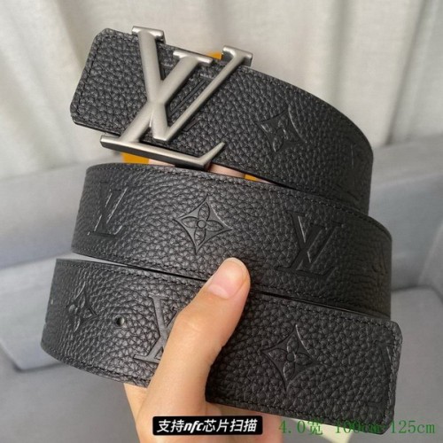 Super Perfect Quality LV Belts(100% Genuine Leather Steel Buckle)-2942