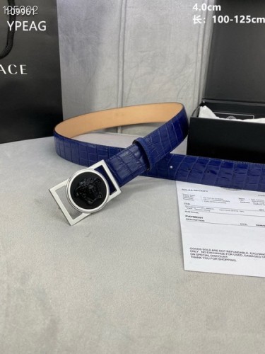 Super Perfect Quality Versace Belts(100% Genuine Leather,Steel Buckle)-923