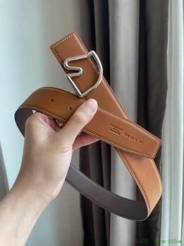 Super Perfect Quality Hermes Belts(100% Genuine Leather,Reversible Steel Buckle)-877