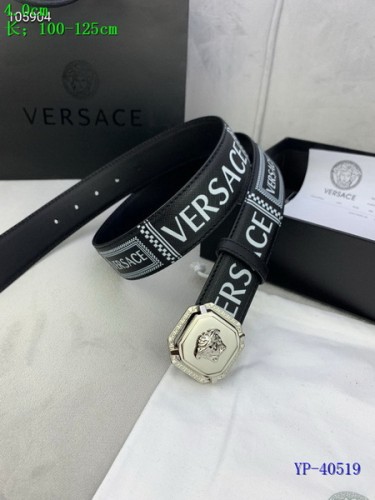 Super Perfect Quality Versace Belts(100% Genuine Leather,Steel Buckle)-1065