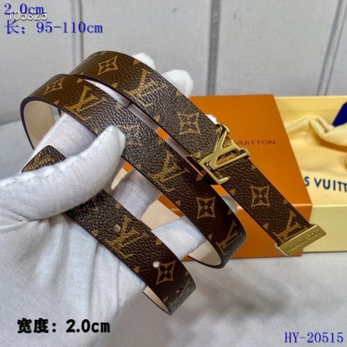 Super Perfect Quality LV Belts(100% Genuine Leather Steel Buckle)-4267