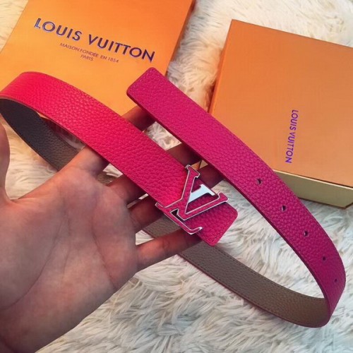 Super Perfect Quality LV Belts(100% Genuine Leather Steel Buckle)-3452