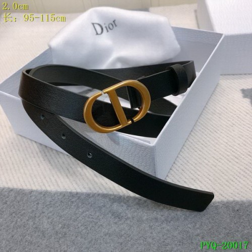 Super Perfect Quality Dior Belts(100% Genuine Leather,steel Buckle)-677