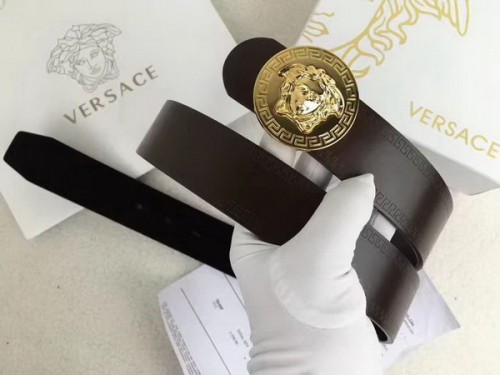 Super Perfect Quality Versace Belts(100% Genuine Leather,Steel Buckle)-1230