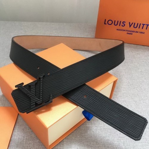 Super Perfect Quality LV Belts(100% Genuine Leather Steel Buckle)-3964