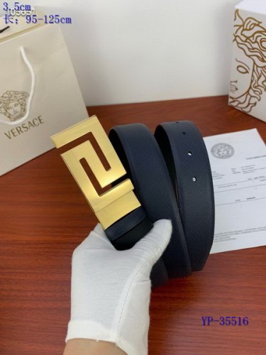 Super Perfect Quality Versace Belts(100% Genuine Leather,Steel Buckle)-1589