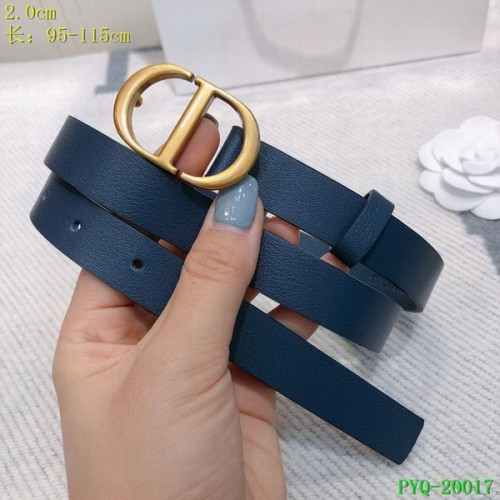 Super Perfect Quality Dior Belts(100% Genuine Leather,steel Buckle)-673