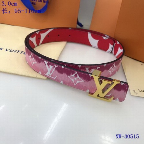 Super Perfect Quality LV Belts(100% Genuine Leather Steel Buckle)-4397