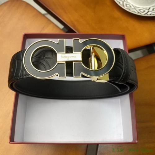 Super Perfect Quality Ferragamo Belts(100% Genuine Leather,steel Buckle)-1585