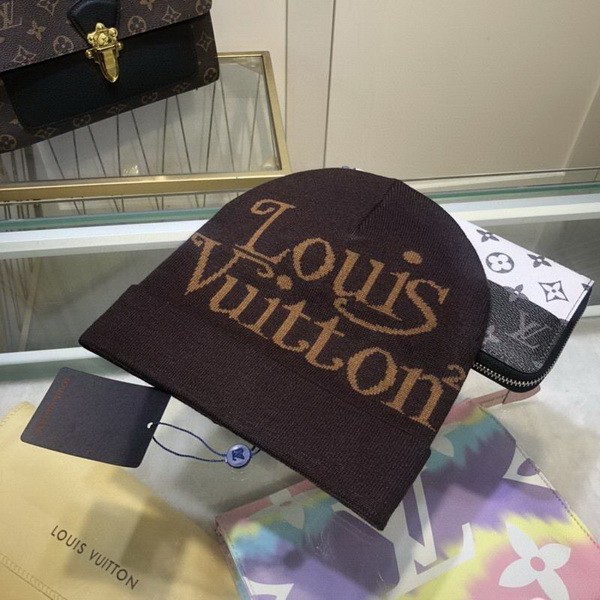 LV Wool Cap Scarf AAA-198