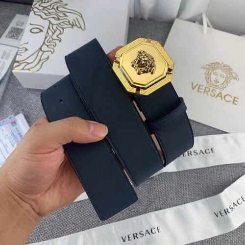 Super Perfect Quality Versace Belts(100% Genuine Leather,Steel Buckle)-1249
